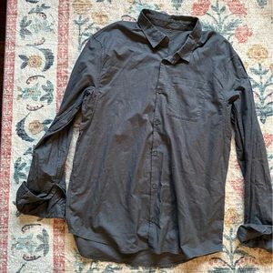Lululemon men’s button up shirt